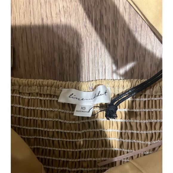 Line & Dot Vivienne Top Khaki Size XS NWT$105 - Picture 5 of 5